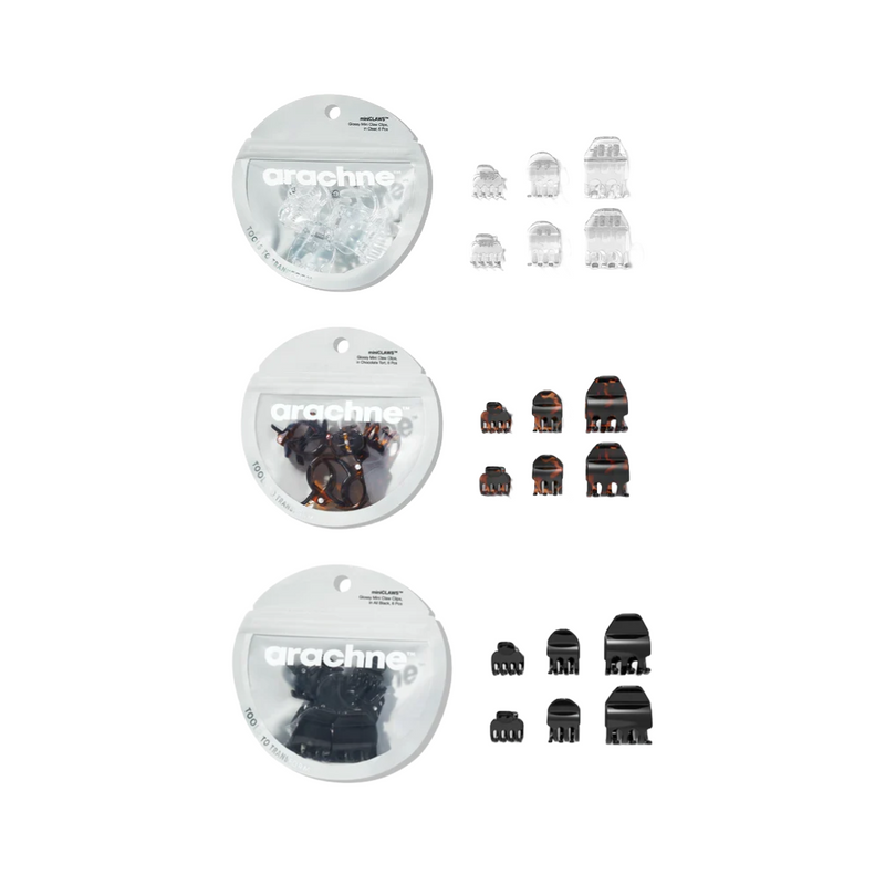 Arachne MiniCLAWS Glossy Mini Claw Clips (6pcs)