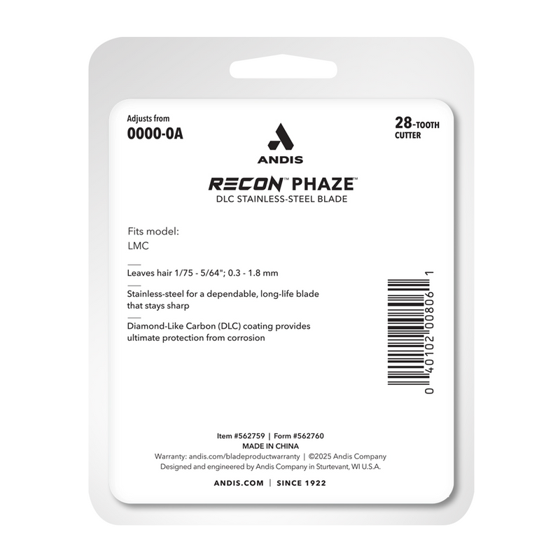 Andis RECON Clipper Phaze Replacement Blade (562759)