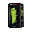 BaBylissPRO FXONE Low-Profile Neon Yellow Interchangeable Battery Clipper w/ Charging Base & Battery (FX829NY)