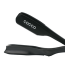 Cocco Matte Black Folding Straight Edge Razor T11