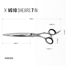 Cocco VG10 Blunt Shear & 6" 29-Tooth Thinner Set