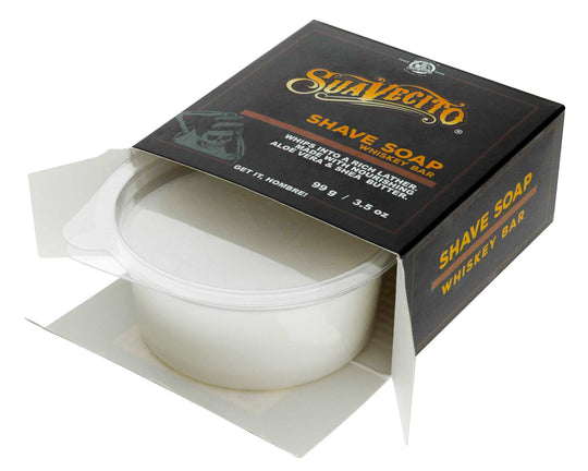 Suavecito Shave Soap - Whiskey Bar (99g/3.5oz)