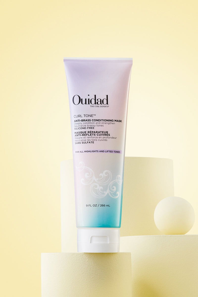 Ouidad Curl Tone Anti-Brass Conditioning Hair Mask For All Highlights & Lifted Tones (266ml/9oz)