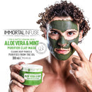 Immortal NYC Aloe Vera & Mint Face Mask (300ml/10.14oz)
