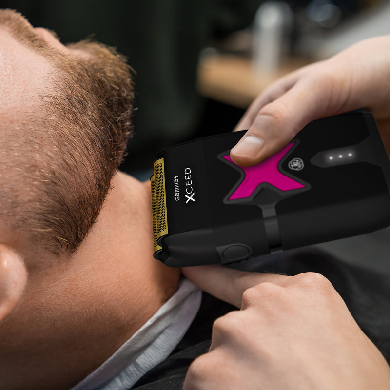 Gamma+ XCEED Professional IN2 Vector Motor Cordless Double Foil Shaver (GP803B) [PRE-ORDER]
