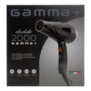 Gamma+ Absolute 2000 Black Hair Dryer [OPEN BOX]