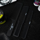 Rolda Barber Hair Styling Comb Kit - 3pk