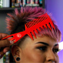 Rolda 8.25" Multi-Style 3-in-1 Barber Fish Comb