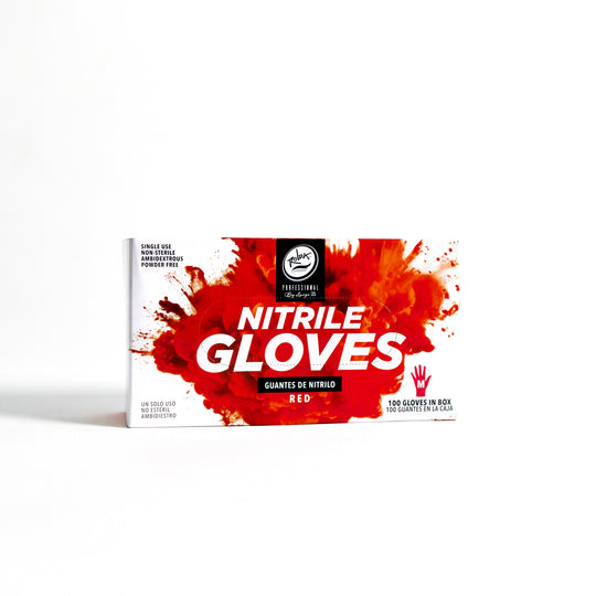 Rolda Nitrile Gloves 100pk - Red