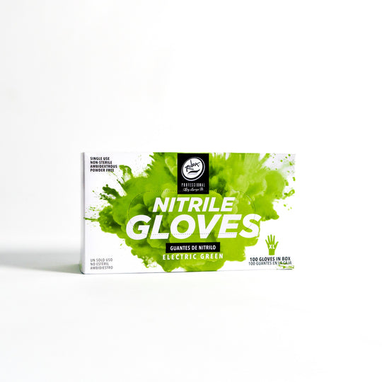 Rolda Nitrile Gloves 100pk - Electric Green