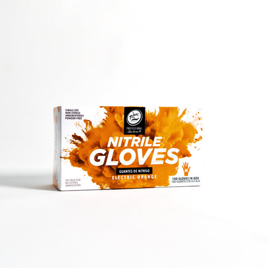 Rolda Nitrile Gloves 100pk - Electric Orange