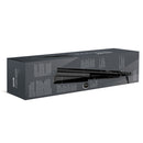 BaBylissPRO rootreacher flat iron retail box, black and gray packaging