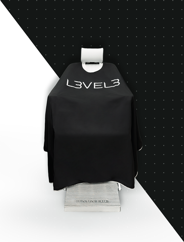 L3VEL3 Professional Rubber Neck Cutting Cape