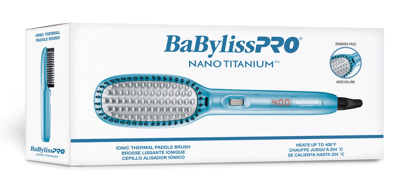 Babyliss Pro Cepillo Alisador Goet BaBylissPRO Nano Titanium Ionic