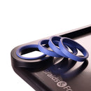 Braids & Freckles 4pc Silicone Ring Set