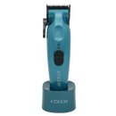 Cocco Hyper Veloce Pro Cordless Clipper w/ Digital Gap Ambassador Graphene Taper Blade + Charging Stand (CHVPC)