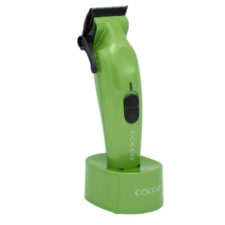 Cocco Hyper Veloce Pro Cordless Clipper w/ Digital Gap Ambassador Graphene Taper Blade + Charging Stand (CHVPC)
