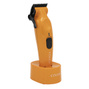 Cocco Hyper Veloce Pro Cordless Clipper w/ Digital Gap Ambassador Graphene Taper Blade + Charging Stand (CHVPC) - Orange [OPEN BOX]