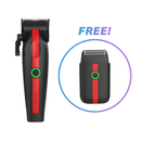 Cocco Veloce Lite Cordless Clipper + FREE Veloce Lite Double Foil Shaver