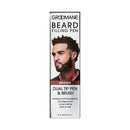 GROOMANE Waterproof Beard Filling Dual Tip Pen & Brush
