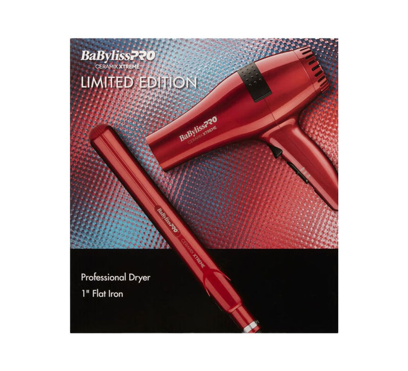 BaBylissPRO Limited Edition Red Ceramix Xtreme Value Set (CEPP1N)