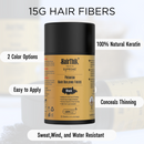 Supreme Trimmer HairThik 100% Natural Hair Fibers