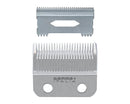 Gamma+ Fixed Stainless Steel Taper Blade w/ Shallow 2.0 Cutter Clipper Blade Set (GP539S)
