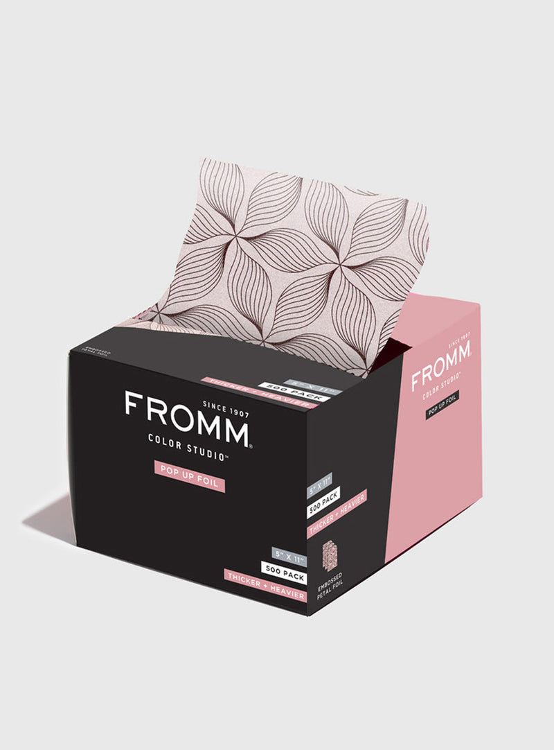 FROMM 5" x 11" Embossed Pop Up Foil - Petals Print (500 Sheets)