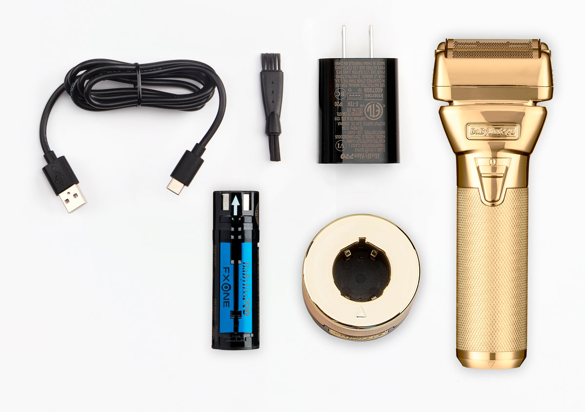 BaByliss PRO Gold FX One All-Metal Interchangeable-Battery Foil