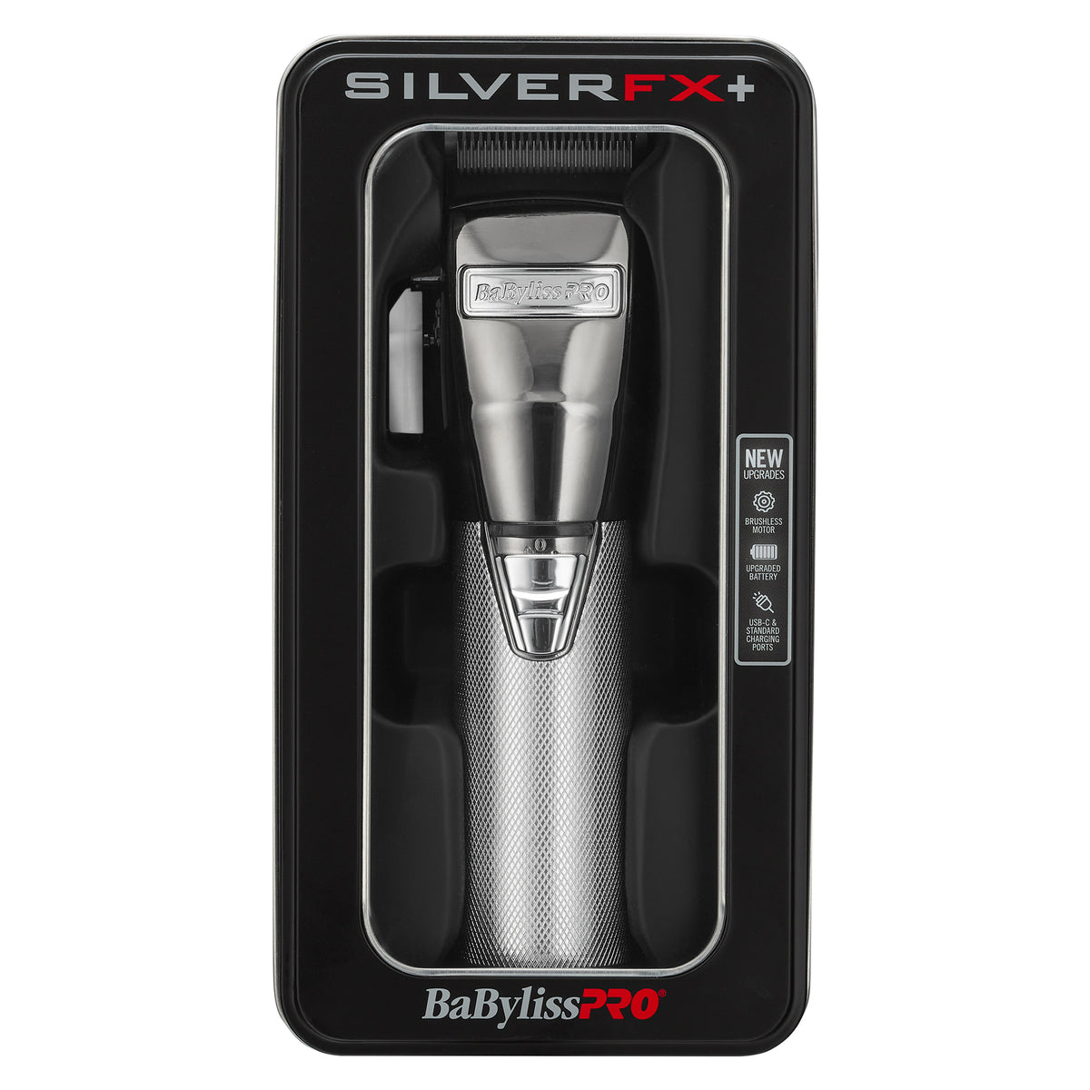 BaByliss PRO SILVERFX フェードカット必需品❗️ BaBylissPRO SilverFX+ Cordless Clipper (FX870NS) [NEW UPGRADE]