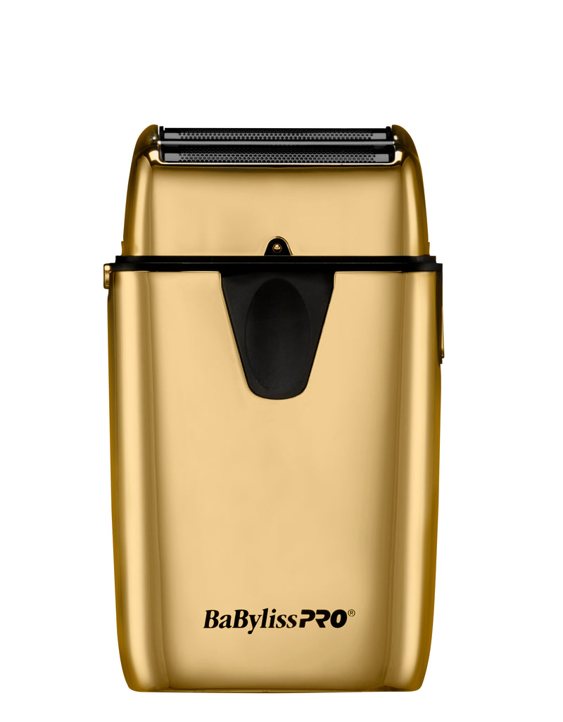 BaByliss PRO UV-Disinfecting Double Foil Shaver Gold (FXLFS2G)