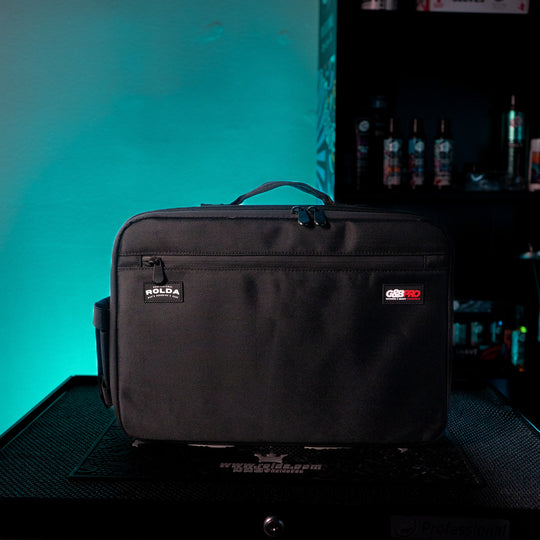 Rolda Black Crossbody Mobile Station Barber Bag