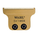 Wahl Professional 5 Star DLC/Titanium T-Wide Gold Plated Blade Set (2215-700)