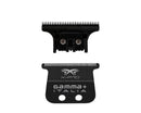 Gamma+ Black Diamond X-Pro Wide Fixed Blade w/ Black DLC "The One" Cutter Trimmer Blade Set (GP536B)