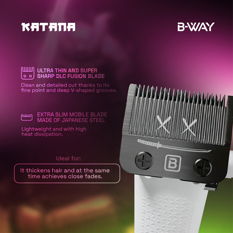 B-WAY Katana Cord/Cordless Clipper