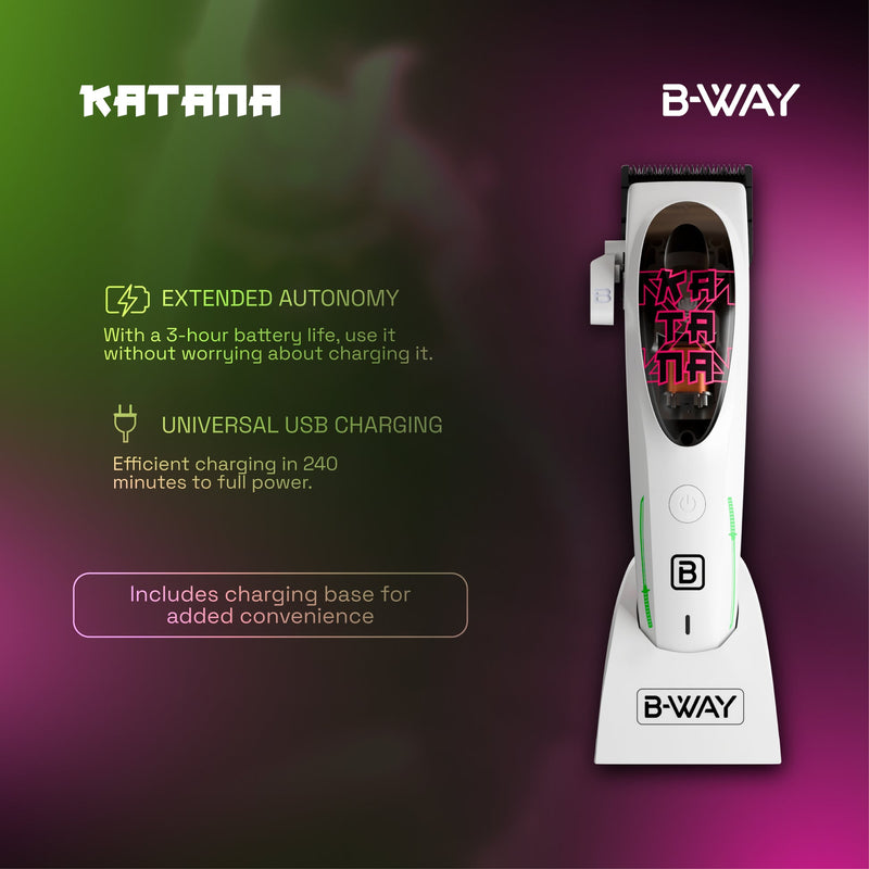 B-WAY Katana Cord/Cordless Clipper