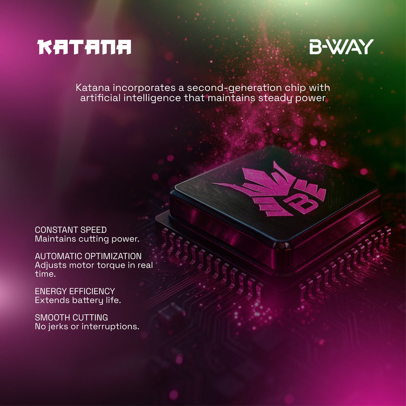 B-WAY Katana Cord/Cordless Clipper