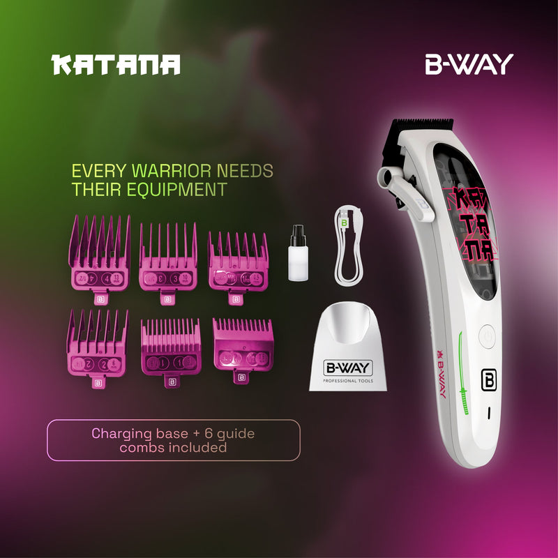 B-WAY Katana Cord/Cordless Clipper