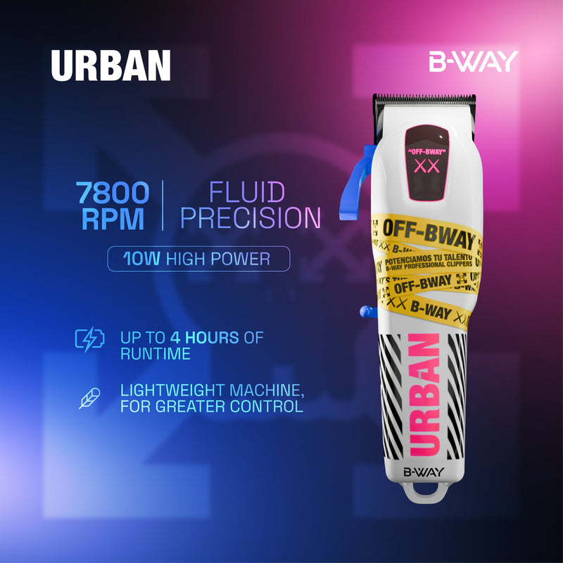 B-Way Urban Cord/Cordless Clipper (BW1IRBAN)
