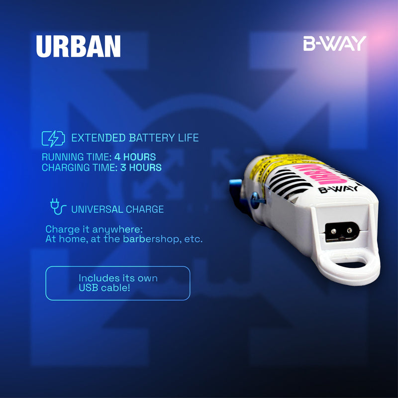 B-Way Urban Cord/Cordless Clipper (BW1IRBAN)