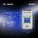 B-Way Off-Shaver Cordless Double Foil Shaver