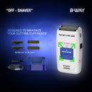 B-Way Off-Shaver Cordless Double Foil Shaver