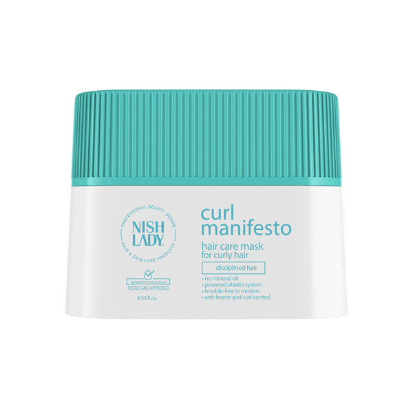 Nish Lady Curl Manifesto Hair Mask for Curly Hair (296ml/9.30oz)