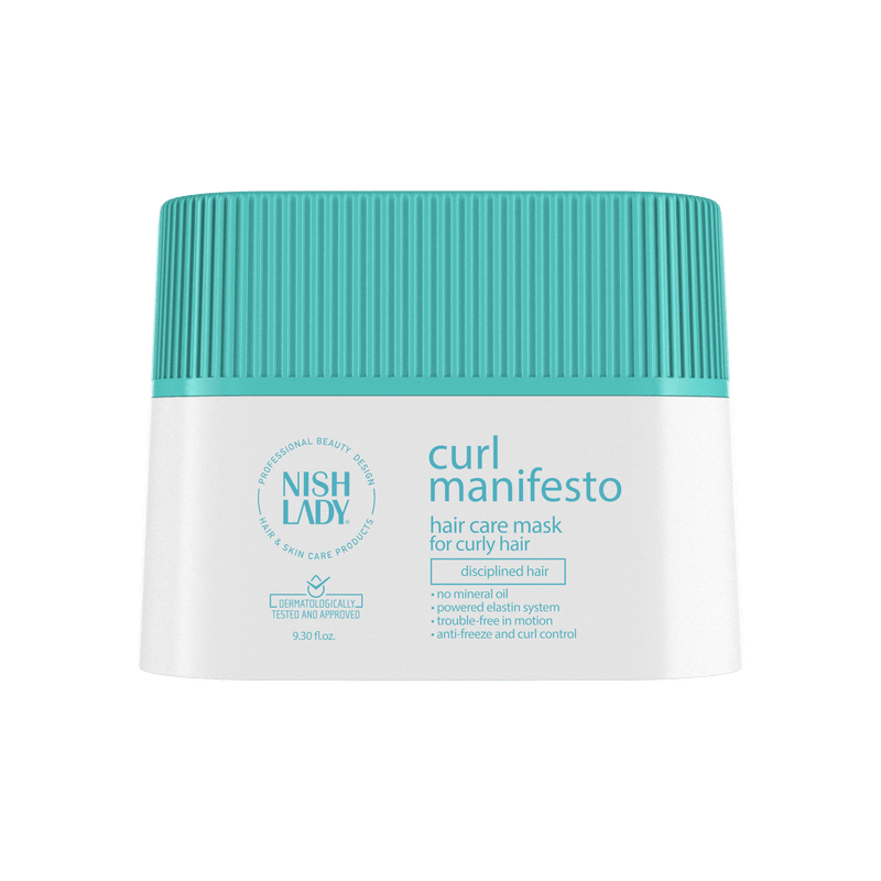 Nish Lady Curl Manifesto Hair Mask for Curly Hair (296ml/9.30oz)