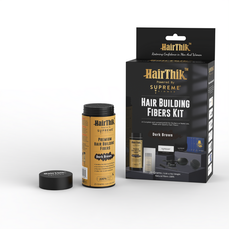 Supreme Trimmer HairThik 100% Natural Hair Fibers Kit
