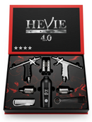 Beard and hair enhancement system 4.0 kit with multiple grooming tools
