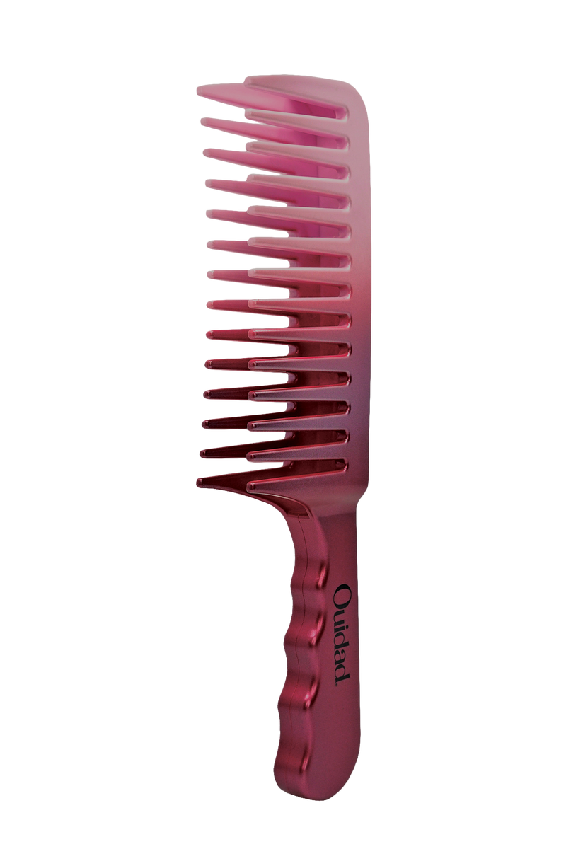 Ouidad Double Row Detangler Brush - Pink