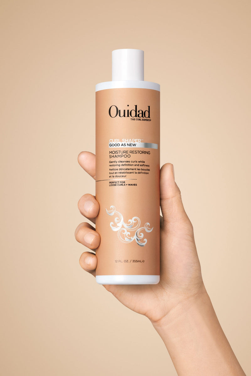 Ouidad Curl Shaper Good As New Moisture Restoring Shampoo for Loose Curls + Waves (355ml/12oz)