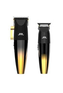 JRL Professional Fresh Fade 2020 Limited Edition Gold Collection Clipper & Trimmer Set + Charging Base
