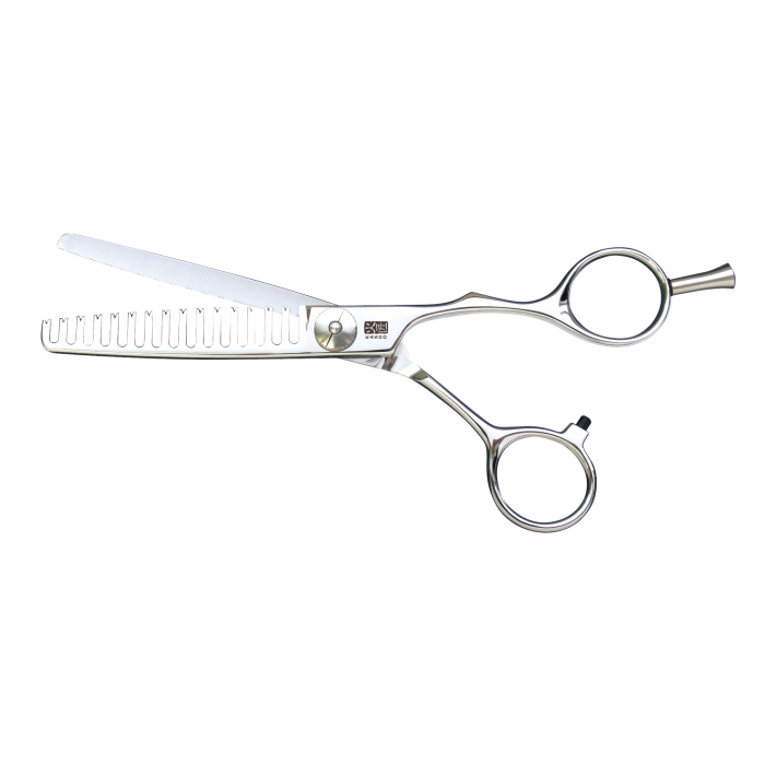 Kasho Green Series 15-Tooth Texturizer - 5.5"